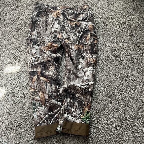 Realtree Hunting Cargo Pants Elastic Waist Camo Pants, Size Large Mens Sports - Picture 13 of 14